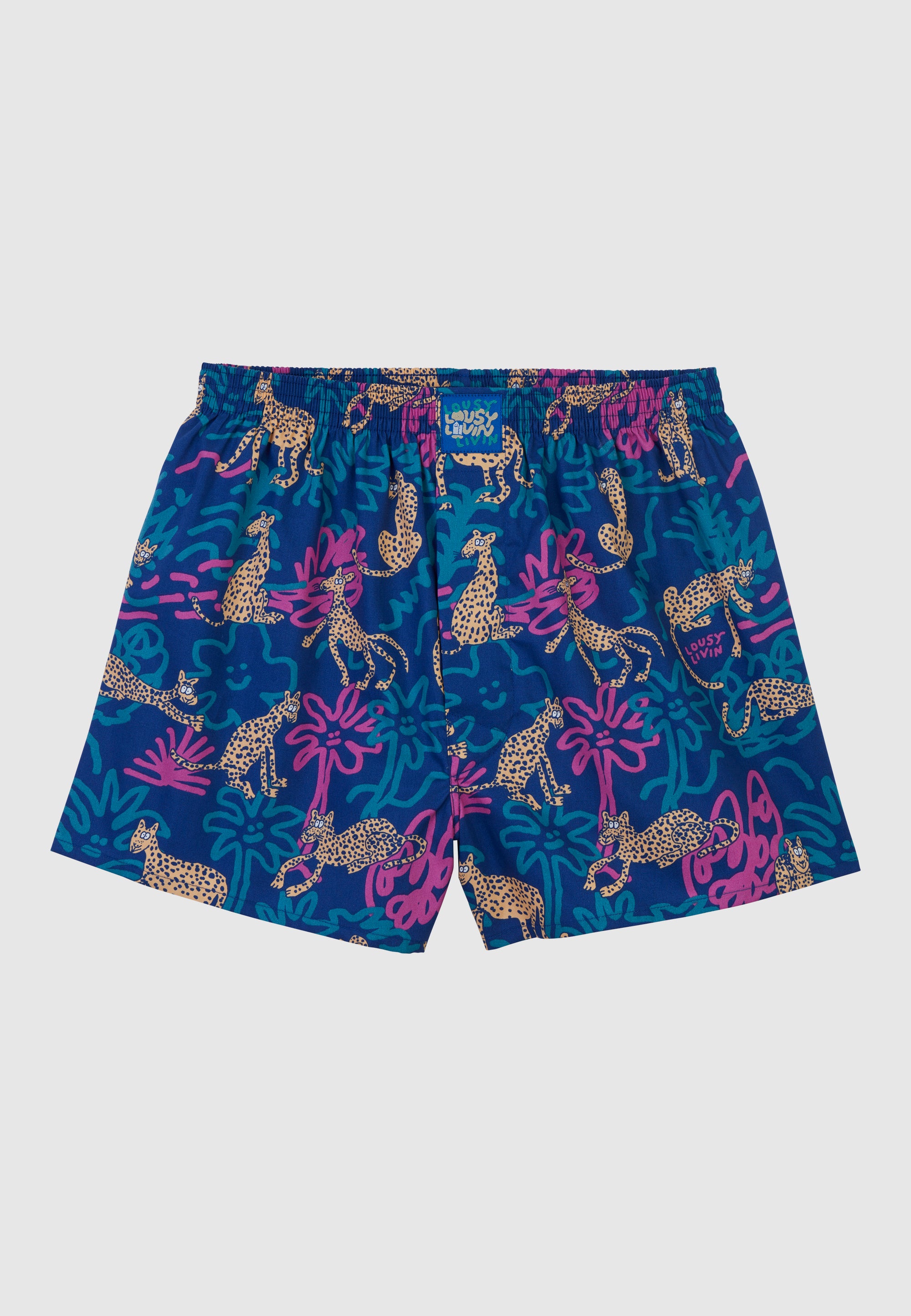Lousy Livin - Boxer Uomo Pink Banana, Modello Divertente, Tessuto Traspirante E Morbido